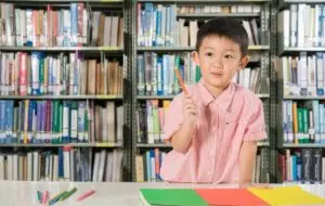 We academy - Primary School boy learning